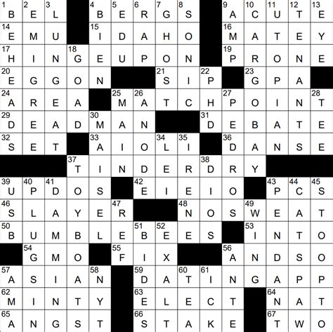 Click the answer to find similar crossword clues. . Farm delivery letters nyt crossword